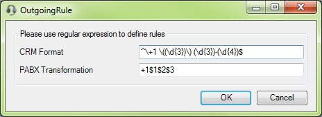 New CRM transformation rule