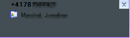 Popup de notification