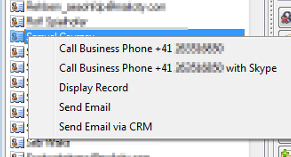 Outgoing call