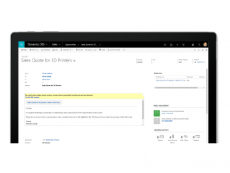 Microsoft Dynamics 365 Microsoft Dynamics 365