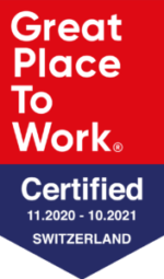 Entreprise Certifié pour être l'un des meilleurs employeurs de suisse où il fait bon de travailler