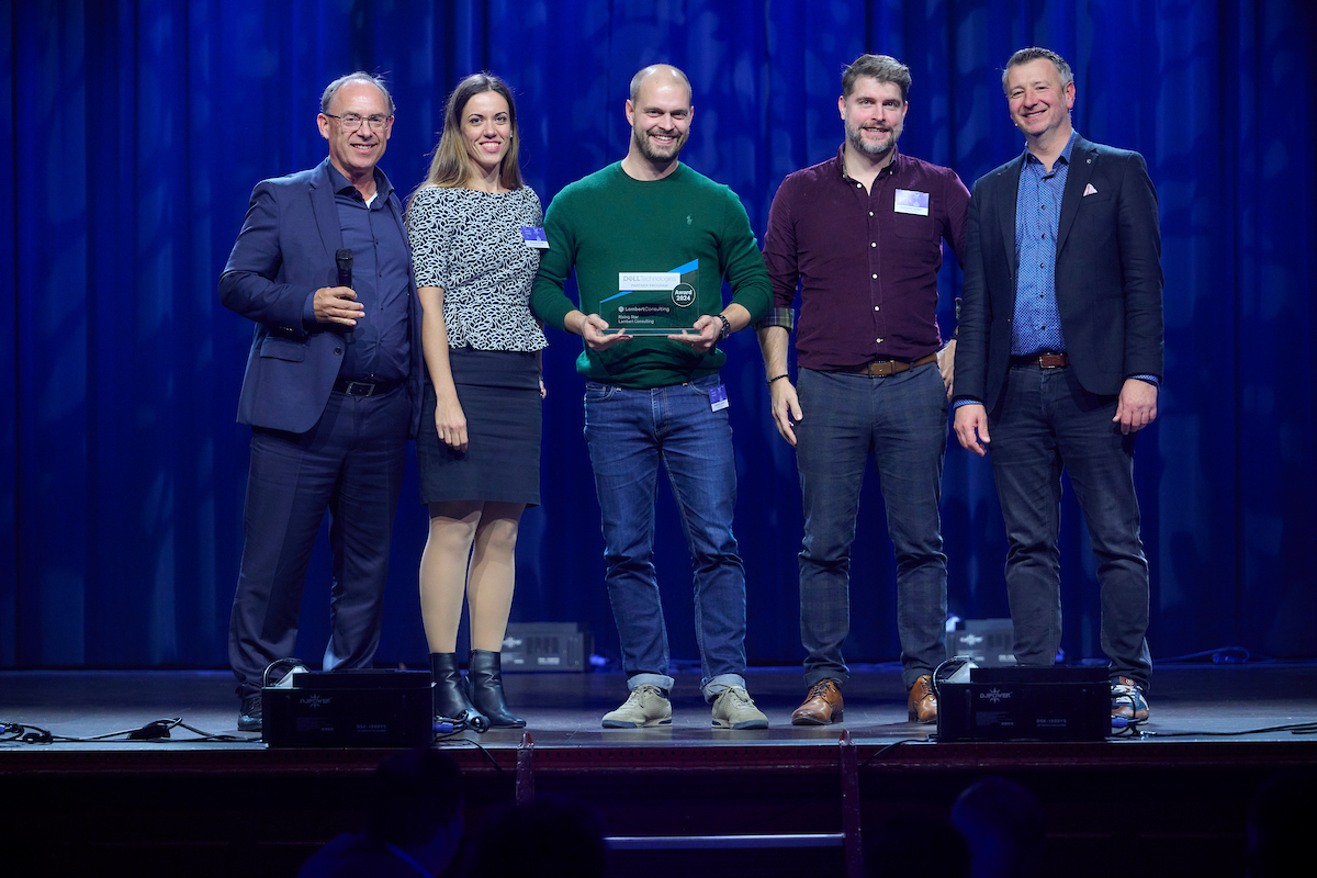Lambert Consulting lors des Dell Channel Awards 2024 en Suisse, Rising Star Award