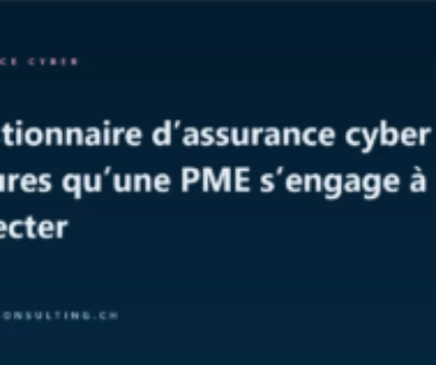 Shareable card for the article on the measures an SME commits to following by completing a cybersecurity assurance questionnaire