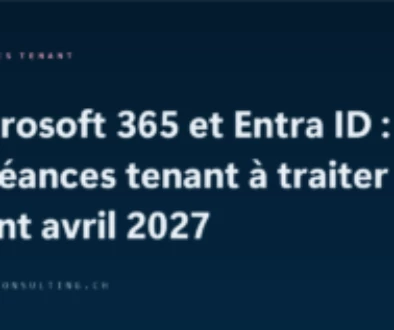 Microsoft 365 and Entra ID : Deadlines to be met by April 2027