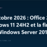 13 octobre 2026 : Office 2021, Windows 11 24H2 et la fin des ESU Windows Server 2012