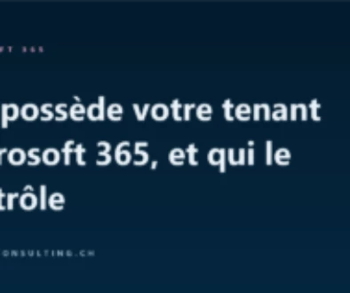Who owns your tenant Microsoft 365, and who controls it